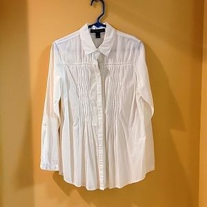 Vintage Gloria Vanderbilt poets blouse, ladies size small